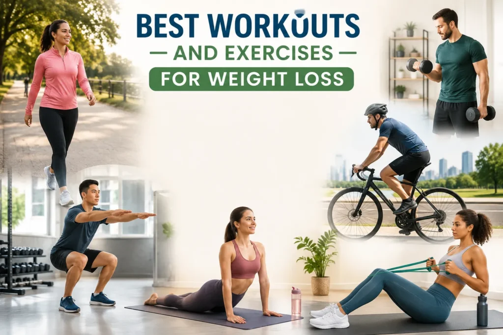 beginner-friendly workouts and exercises for sustainable weight loss